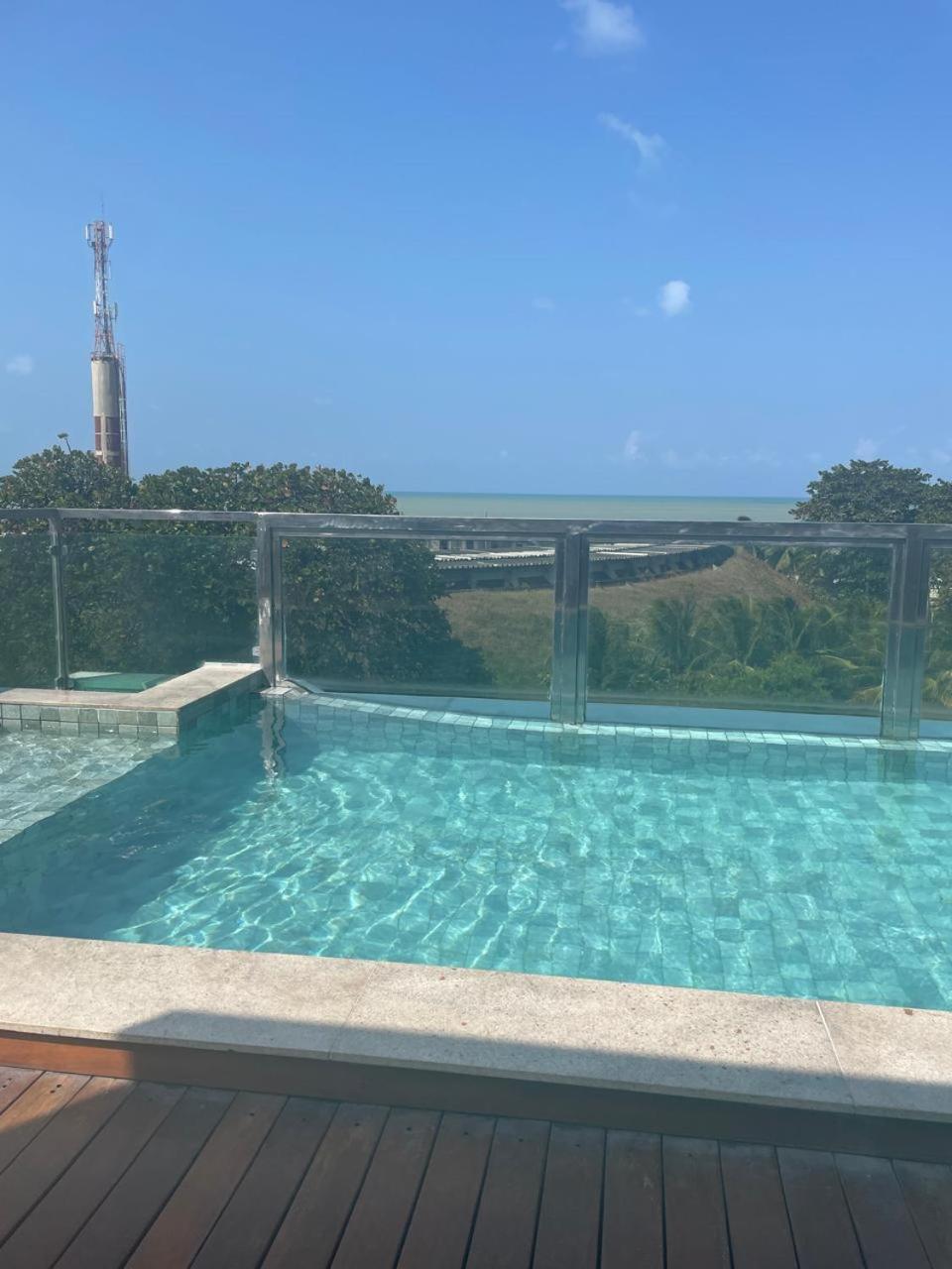 Israel Tambau- Apto Luxuoso- Em Frente Ao Mar Com Varanda João Pessoa 外观 照片